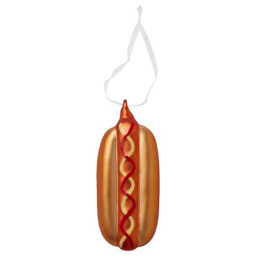 VINTERFINT, tree ornament/hot dog, 11 cm, 006.373.45