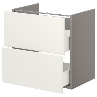 ENHET, base cabinet for washbasin with 2 drawers, 093.210.68
