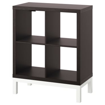 KALLAX, shelving unit with underframe, 77x94 cm, 094.426.16