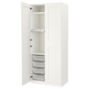 PAX/GRIMO, wardrobe combination, 100x60x236 cm, 095.025.87