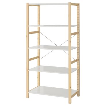 IVAR, shelving unit, 89x50x179 cm, 095.535.05