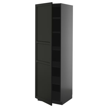 METOD, high cabinet with shelves, 60x60x200 cm, 095.882.32