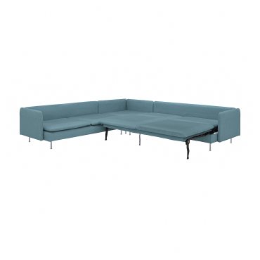 SÖDERHAMN, corner sofa-bed, 6-seat, 096.214.01