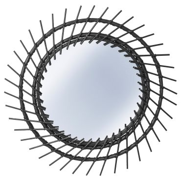 AUSTBÖ, καθρέφτης, 63 cm, 105.340.40