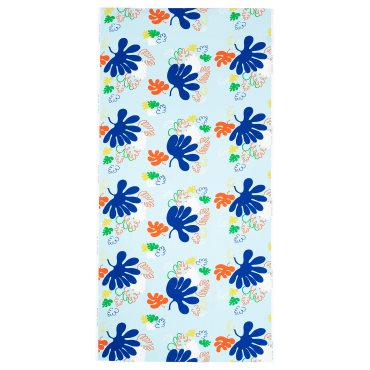 KRYPKORNELL, pre-cut fabric/leaf pattern, 150x300 cm, 105.552.16