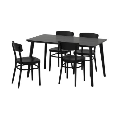 LISABO/IDOLF, table and 4 chairs, 192.521.87