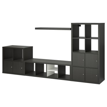 KALLAX/LACK, storage combination with shelf, 301x39x147 cm, 193.987.31