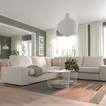 KIVIK, γωνιακός καναπές, 5 θέσεων, 194.828.62