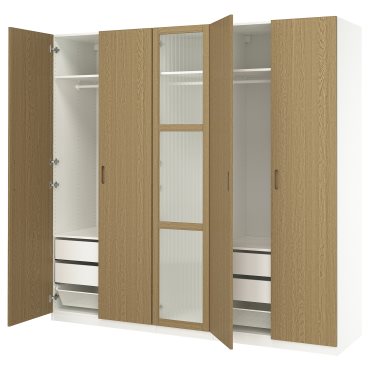 PAX/TONSTAD, wardrobe combination, 250x60x236 cm, 195.512.71