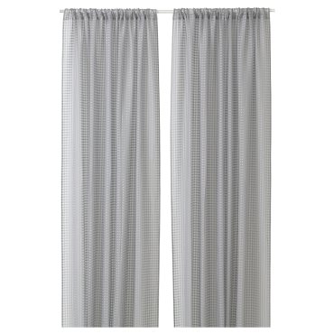 SANDDÅDRA, sheer curtains 1 pair, 145x300 cm, 205.489.75