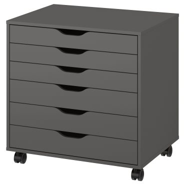 ALEX, drawer unit on castors, 67x66 cm, 205.888.91