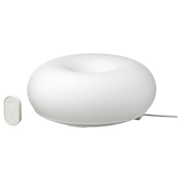VARMBLIXT, smart table/wall lamp with built-in LED light source dimmable, 30 cm, 206.135.22