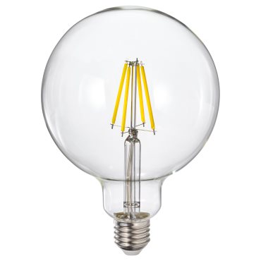 LUNNOM, LED bulb E27 806 lumen/dimmable, 125 mm, 206.148.47