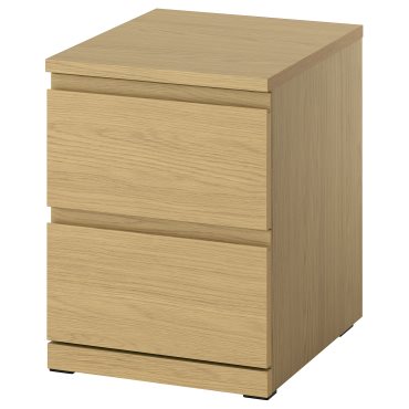 STORKLINTA, bedside table with 2 drawers, 40x50x53 cm, 206.314.13