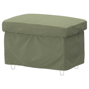 STRANDMON, slipcover for footstool, 206.328.51