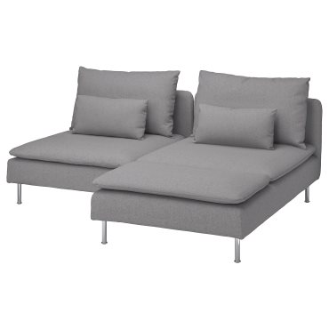 SÖDERHAMN, 2-seat sofa with chaise longue, 294.521.00