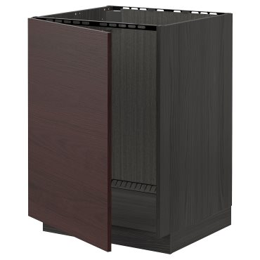 METOD, base cabinet for sink, 60x60 cm, 294.563.58