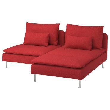 SÖDERHAMN, 2-seat sofa with chaise longue, 295.144.57