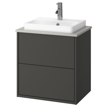 HAVBACK/ORRSJON, wash-stand with drawers/wash-basin/tap, 62x49x71 cm, 295.213.49