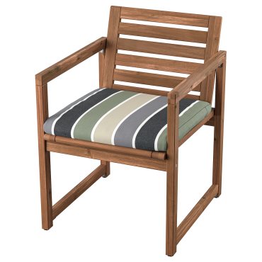 NÄMMARÖ, chair with armrests, outdoor, 295.350.68