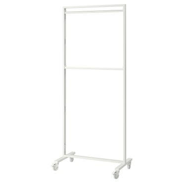 MITTZON, frame with castors/coat rack, 85x205 cm, 295.364.21