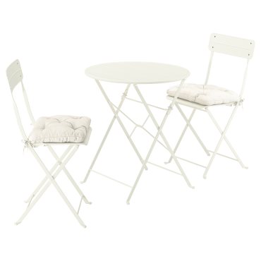SUNDSÖ, table and 2 folding chairs/outdoor, 65 cm, 295.732.63