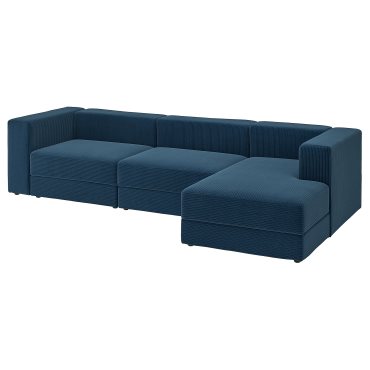 JÄTTEBO, 4-seat modular sofa with chaise longue/right, 296.083.47