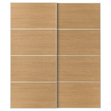MEHAMN, pair of sliding doors, 200x236 cm, 296.091.63