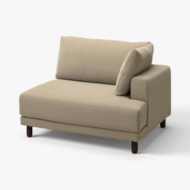 UPPÅKRA, 1.5-seat module with armrest right, 296.140.08