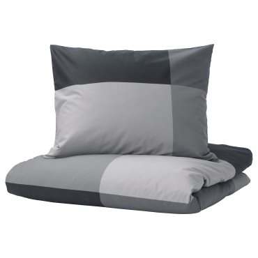 BRUNKRISSLA, duvet cover and pillowcase, 150x200/50x60 cm, 305.645.83