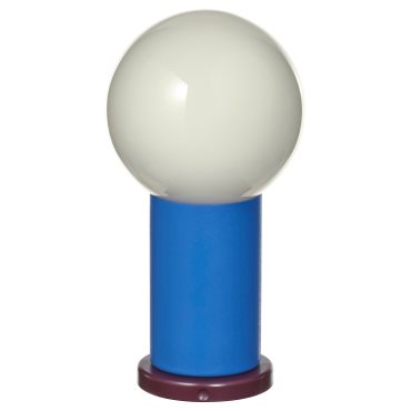 IKEA PS 2026, portable lamp with built-in LED light source, battery-operated/dimmable, 22 cm, 306.135.69