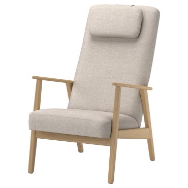 EKENÄSET, high-back armchair, 306.243.51