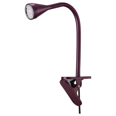 NÄVLINGE, clamp spotlight with built-in LED light source, 306.402.52