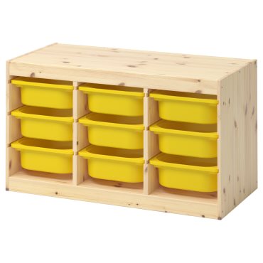 TROFAST, storage combination with boxes, 392.408.67