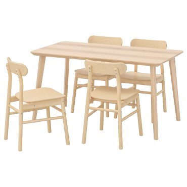 LISABO/RONNINGE, table and 4 chairs, 392.971.18