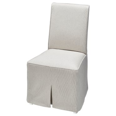 BERGMUND, chair with long cover, 393.843.18