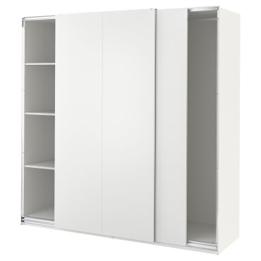 PAX/HASVIK, wardrobe combination, 200x66x201 cm, 395.031.56