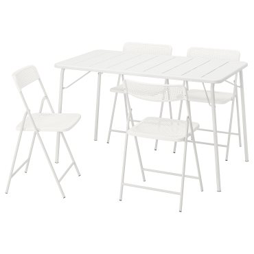 TORPARÖ, table with 4 chairs, folding/outdoor, 130x74 cm, 395.818.23