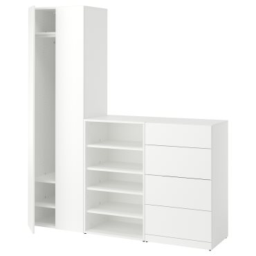 LASTARE, wardrobe combination, 180x42x200 cm, 396.126.26