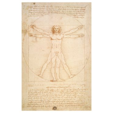 BJÖRKSTA, καμβάς ο άνθρωπος του Βιτρούβιου, 78x118 cm, 404.799.14