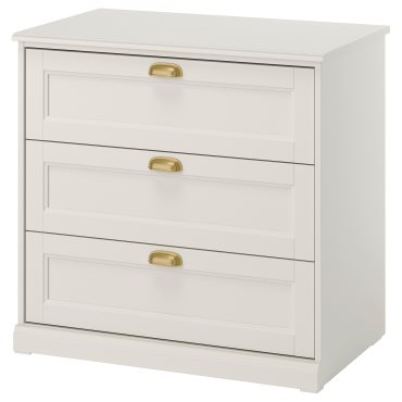 FÅGELFJÄLLET, chest of 3 drawers, 82x51x78 cm, 406.116.40