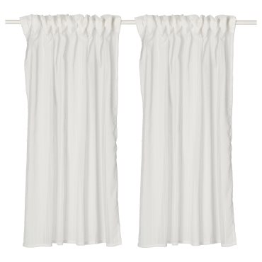 MATILDA, διαφανής κουρτίνα με τρέσα, 2 τεμ. 145x165 cm, 406.293.05