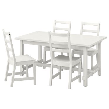 NORDVIKEN/NORDVIKEN, τραπέζι και 4 καρέκλες, 493.051.65