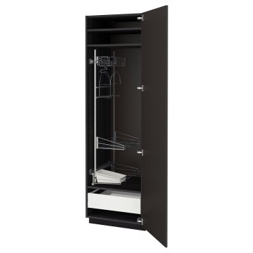 METOD/MAXIMERA, high cabinet with cleaning interior, 493.396.84