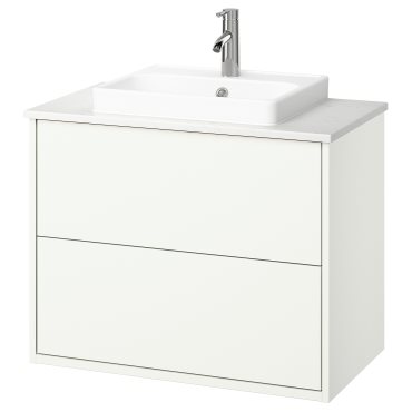HAVBACK/ORRSJON, wash-stand with drawers/wash-basin/tap, 82x49x71 cm, 495.213.72