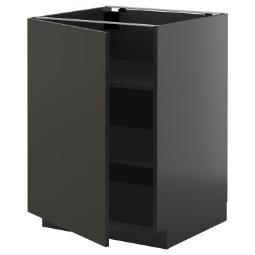 METOD, base cabinet with shelves, 60x60 cm, 495.896.30