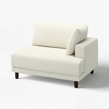 UPPÅKRA, 1.5-seat module with armrest right, 496.140.07