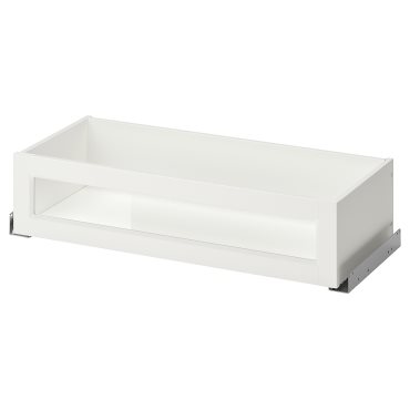 KOMPLEMENT, συρτάρι σε πλαίσιο με γυάλινη πρόσοψη, 75x35 cm, 504.470.17