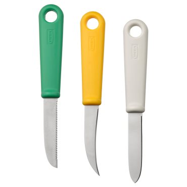 UPPFYLLD, paring knife, set of 3, 505.219.41