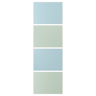 MEHAMN, 4 πάνελ για σκελετό συρόμενης πόρτας, 75x236 cm, 505.755.71